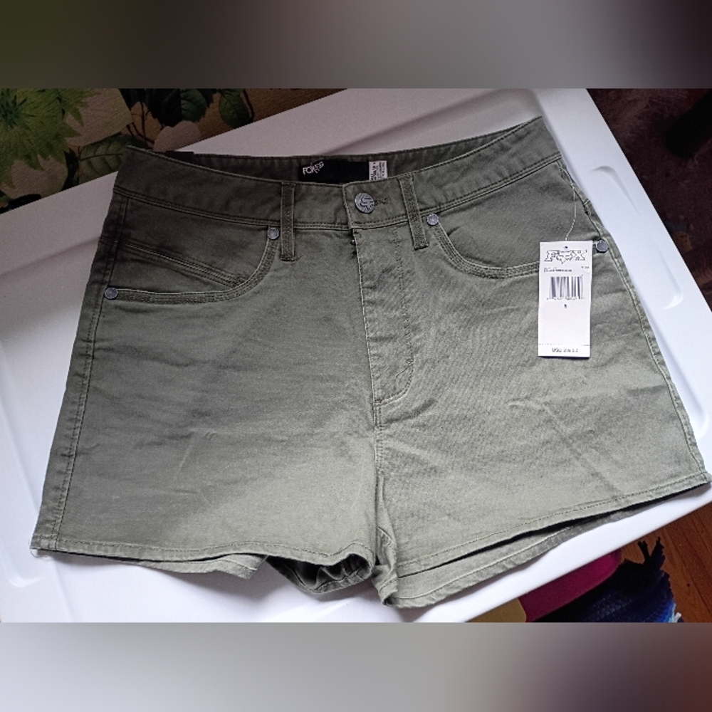 FOX RACING olive Shorts